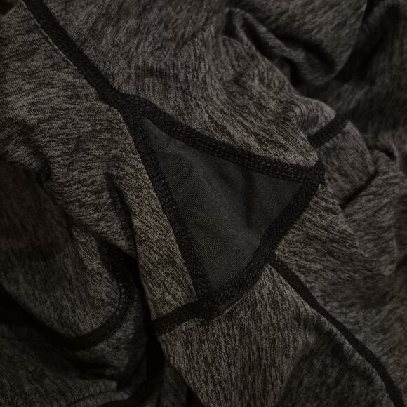 Free People Movement Infinity Leggings Women Large Gray Black Crop Yoga Active - Picture 6 of 10